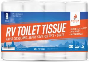Firebelly Outfitters RApid Dissolving RV Toilet Paper