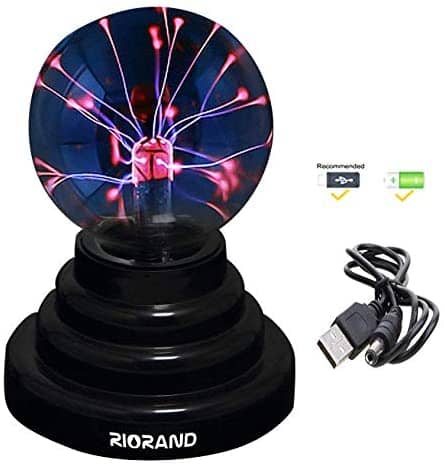 RioRand Plasma Ball USB Lamp or Battery Powered